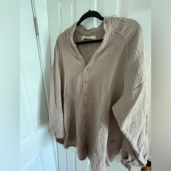 Free People Gauzy Blouse - Picture 2 of 4